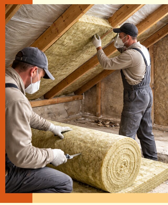 Утепление чердака минватой быстро и качественно в Комсомольске-на-Амуре