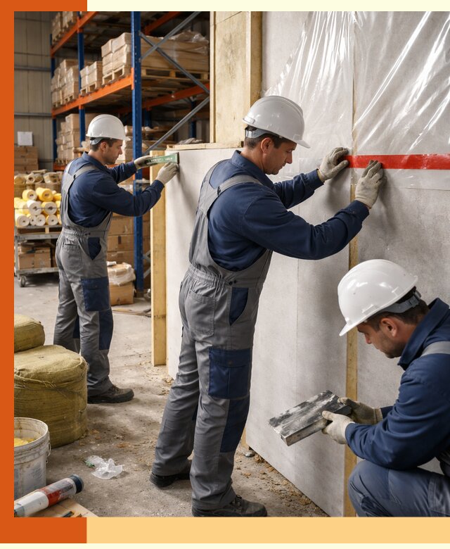 Утепление теплого склада под ключ в Комсомольске-на-Амуре