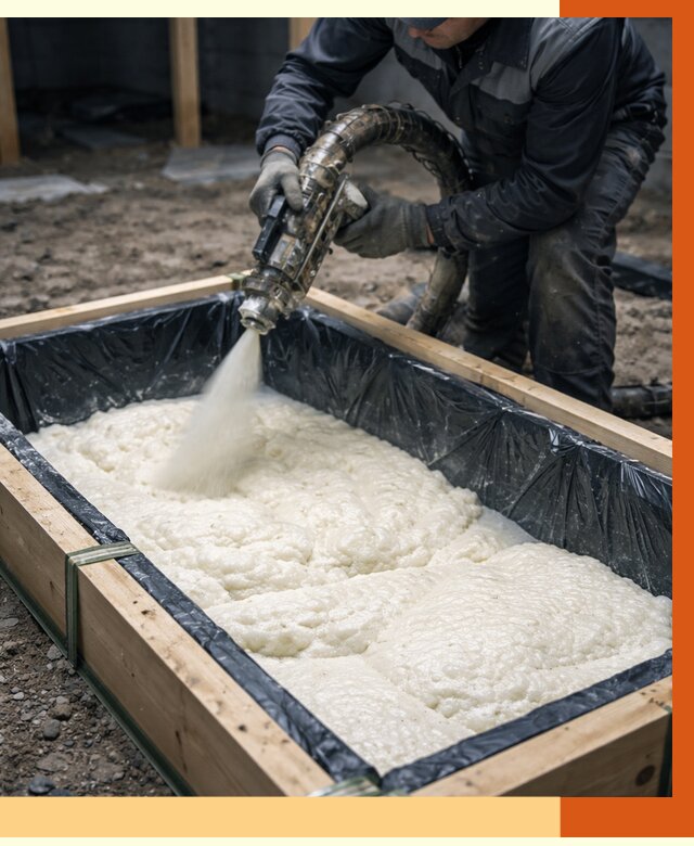 Заливка ППУ в формы в Комсомольске-на-Амуре от 2551 руб. — утепление форм под ключ | ТепломастерКмс