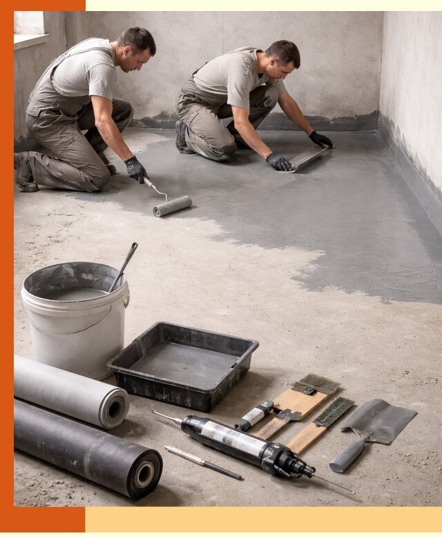 Гидроизоляция пола в Комсомольске-на-Амуре — надежная защита от влаги и протечек